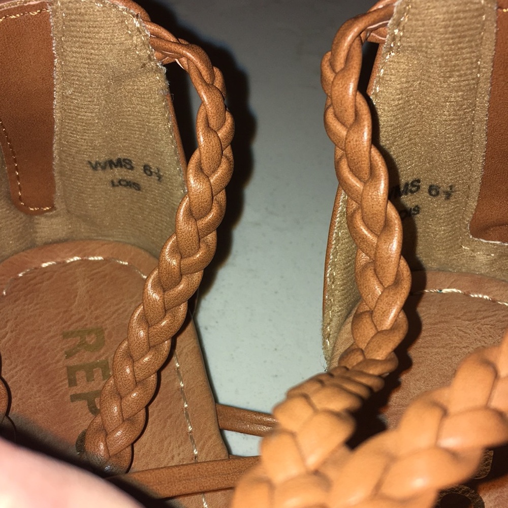 NWT Modcloth Charming Crossroads Braided Sandal - Picture 7 of 15